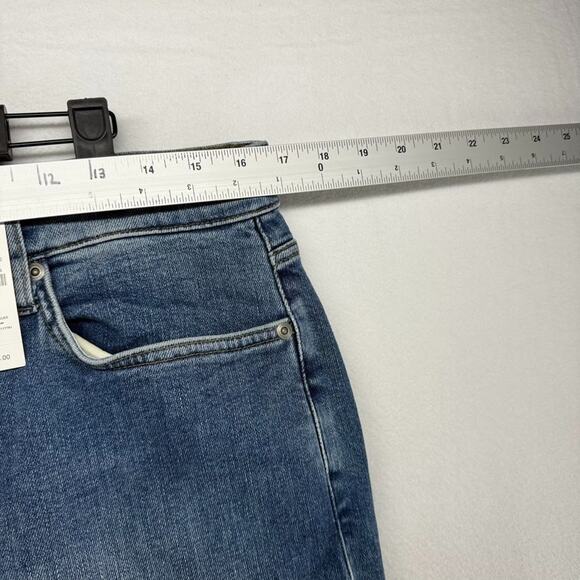 J Crew Jeans Men's 33x32 Blue 484 Denim Slim Fit Stretch Medium Wash Casual NEW - Picture 4 of 9